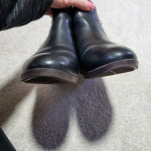 PIKOLINOS Doroka Ankle Boots Booties Leather Side Zip Black Women's 38EU 7US - Picture 6 of 14